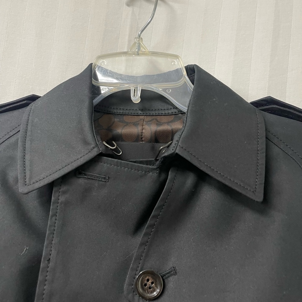 Coach Solid Short Trench - Picture 2 of 7